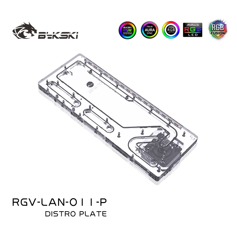 Distro Plate Ddc Pump Combo - BYKSKI 아크릴 보드 워터 디스트로 플레이트