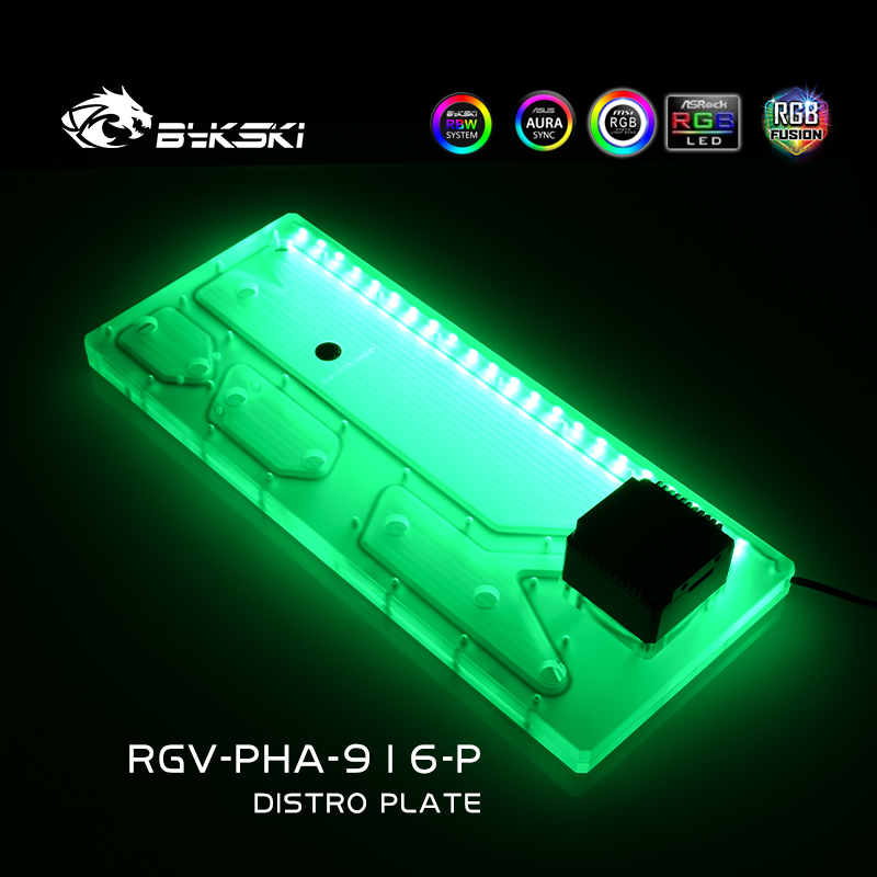 Bykski RGV-PHA-916-P 아크릴 디스트로  - Distro Plate Ddc Pump Combo 리뷰 및 가격