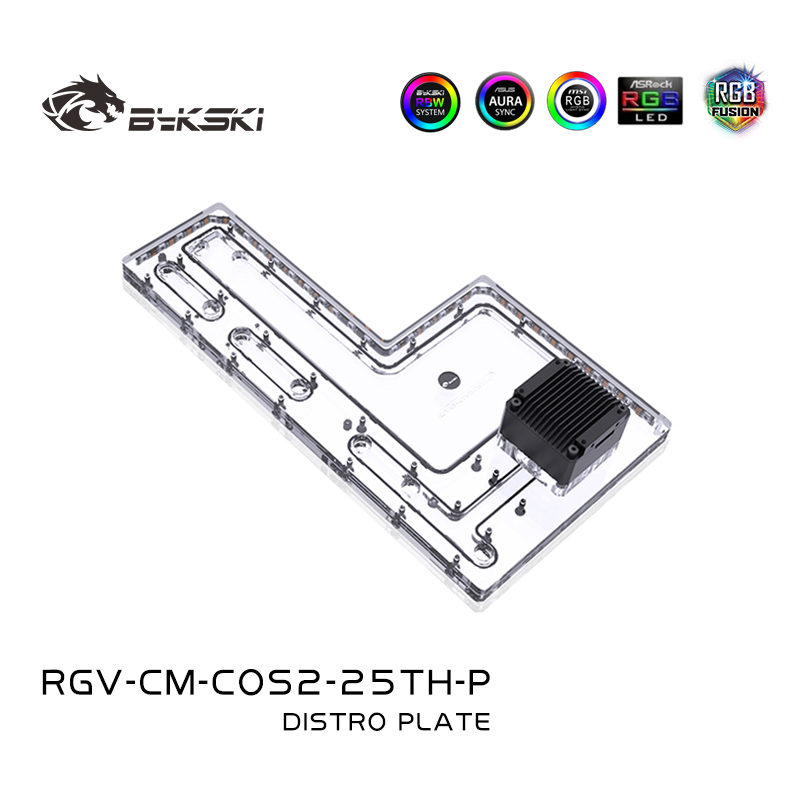 BYKSKI RGV-CM-COS2-25TH-P 아크릴  - Distro Plate Ddc Pump Combo 리뷰 및 가격